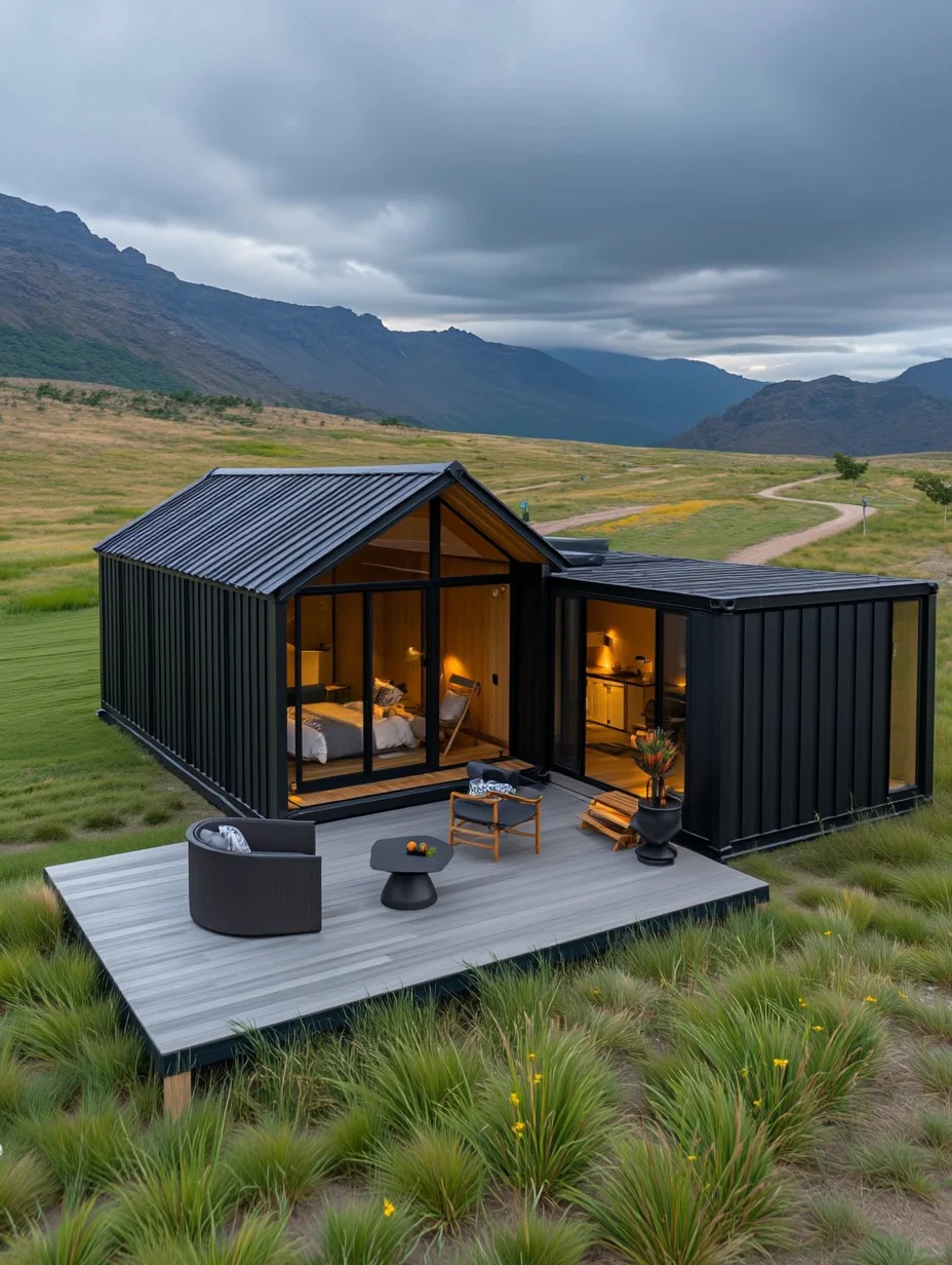 Outdoor Adventure Resorts - Comfortable Small Villas Camping Resort Area