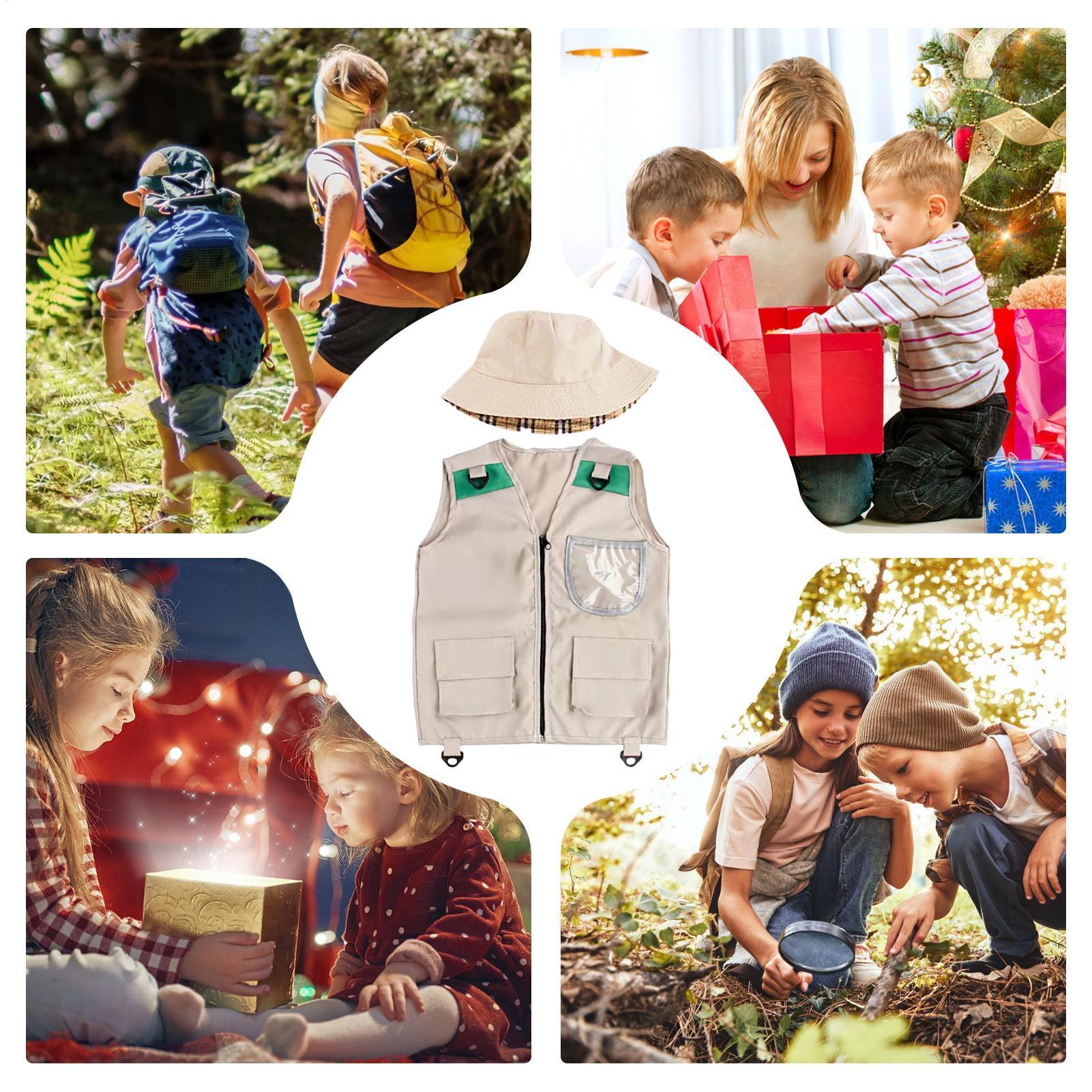 Kids Explorer Vest and Hat Cos - đánh giá và giá Outdoor Adventure Kit For Boys