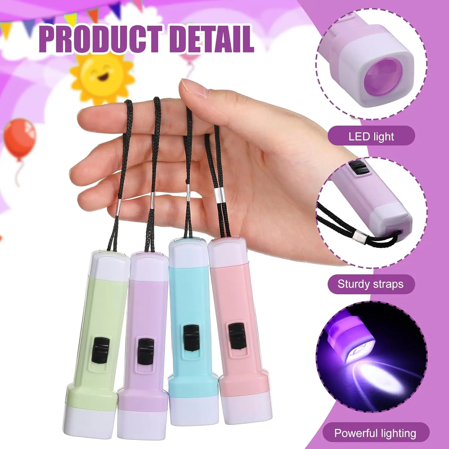 5-100PCS Outdoor Kids LED Flas - đánh giá và giá Outdoor Adventure Activities For Kids