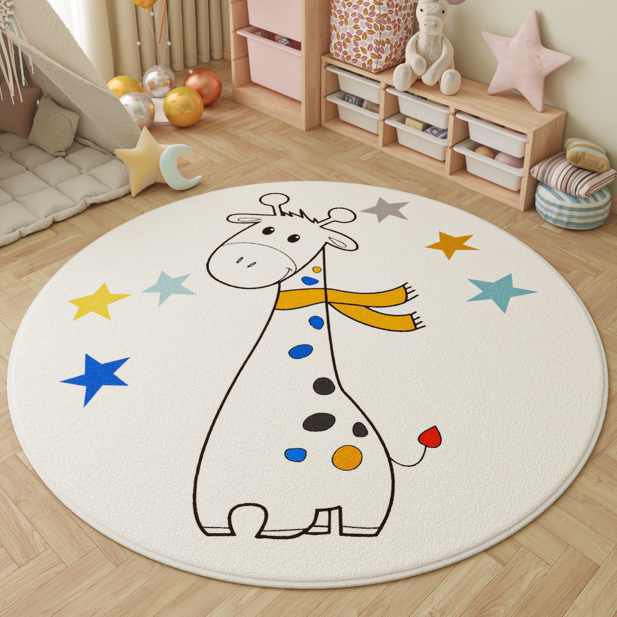 Fun in the Park Kids Round Rug - đánh giá và giá Outdoor Adventure For Kids