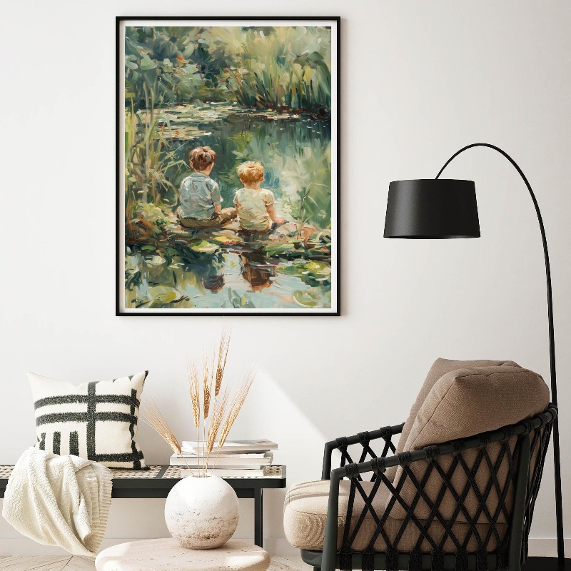 Vintage Boys Room Art Poster B - đánh giá và giá Outdoor Adventure For Kids
