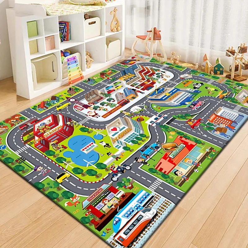 Colorful Kids City Map Play Ma - đánh giá và giá Outdoor Adventure For Kids