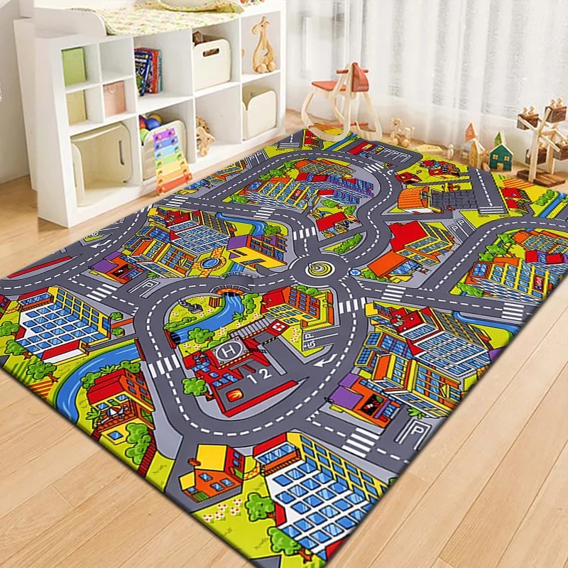 Colorful Kids City Map Play Ma - đánh giá và giá Outdoor Adventure For Kids