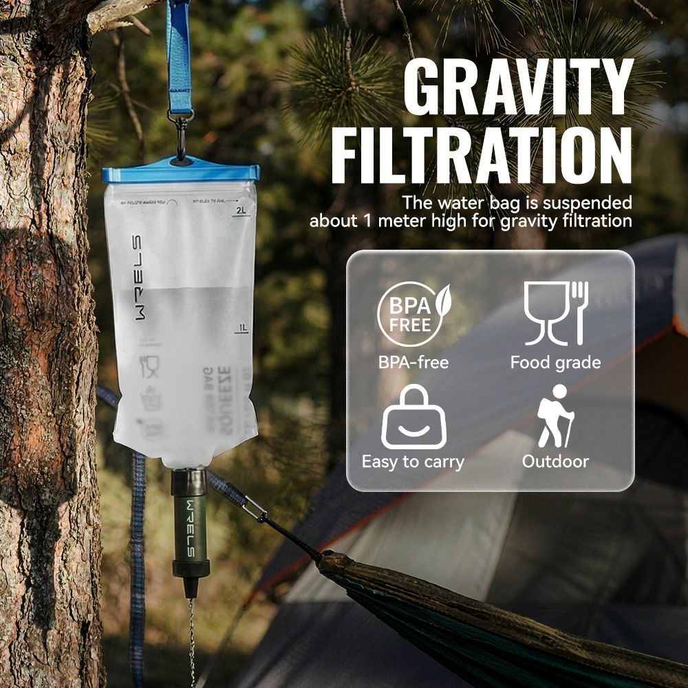 WERLS Hiking Personal Mini Wat - đánh giá và giá Water Filter Straw