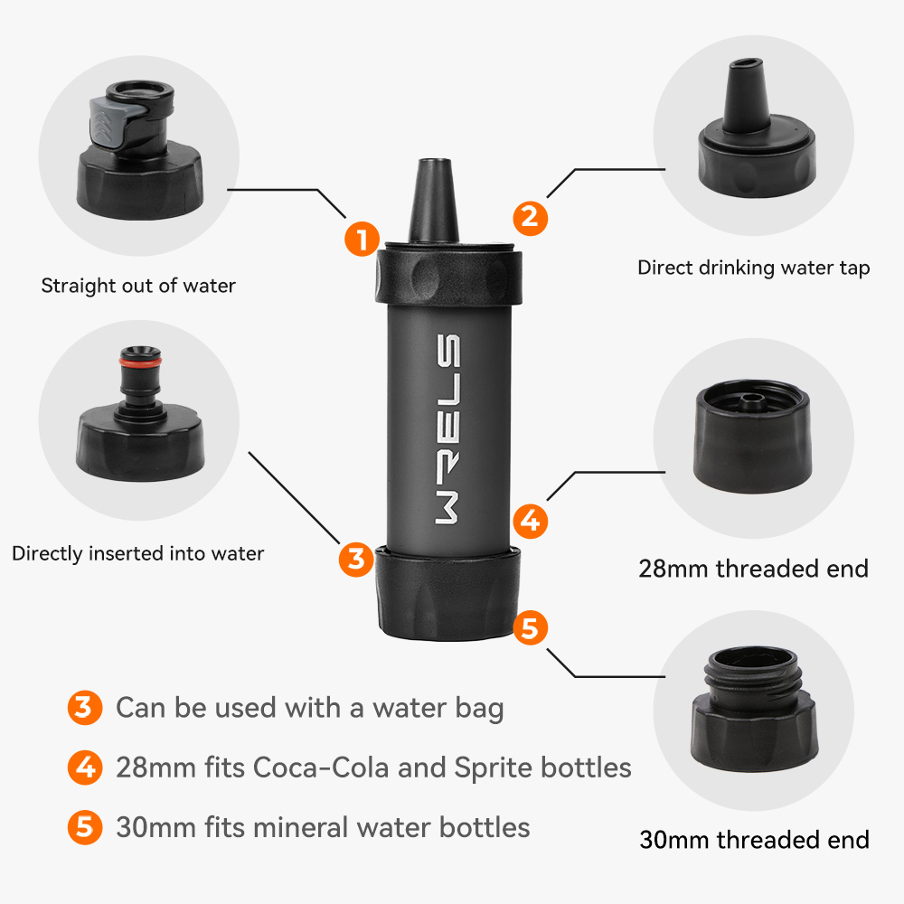 WERLS Hiking Personal Mini Wat - đánh giá và giá Water Filter Straw