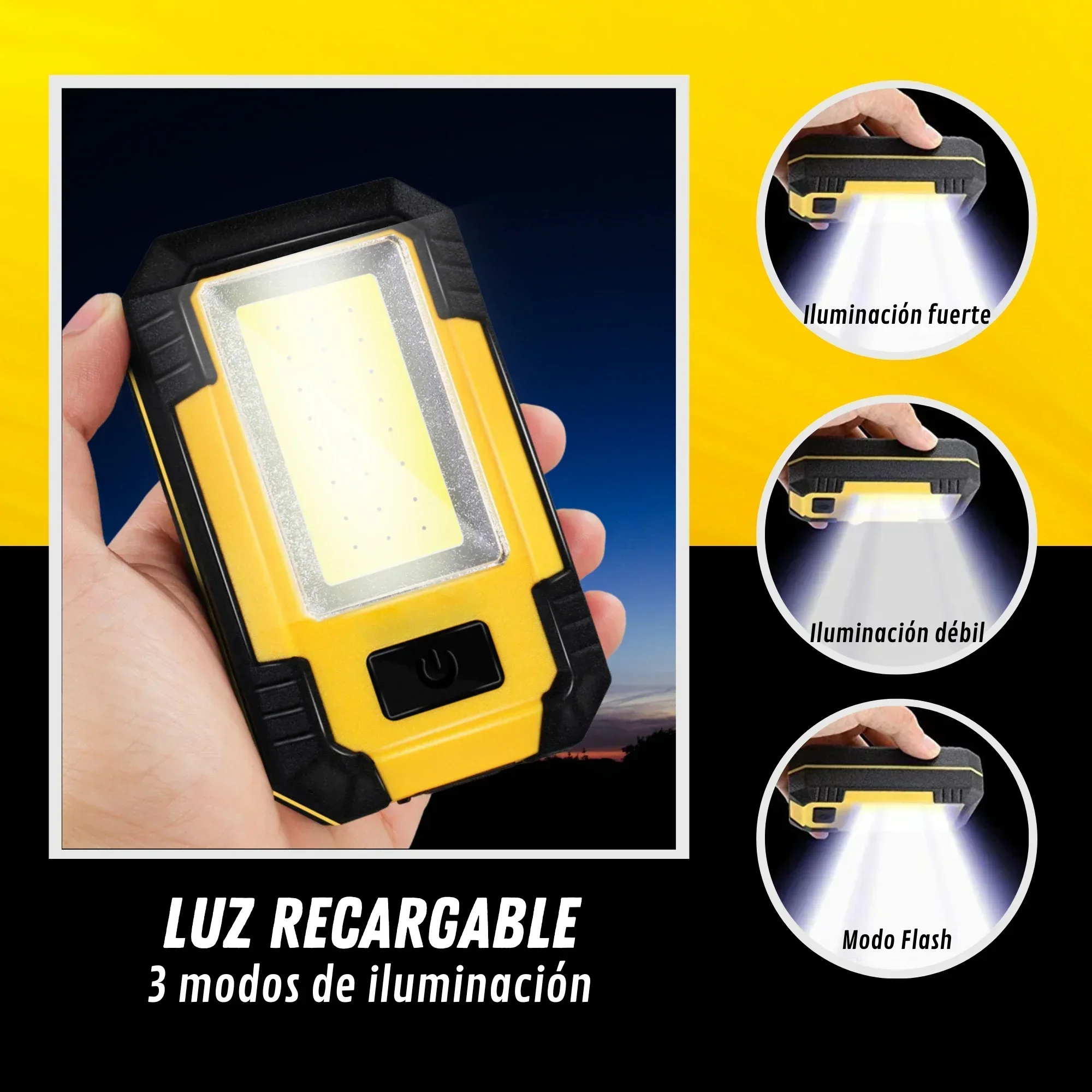 Rechargeable 4000MaH Work Ligh - đánh giá và giá Outdoor Adventures