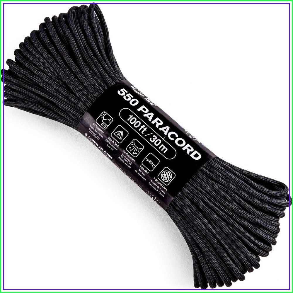 550 Paracord 100 Feet 7-Strand - đánh giá và giá Paracord 550 Feet