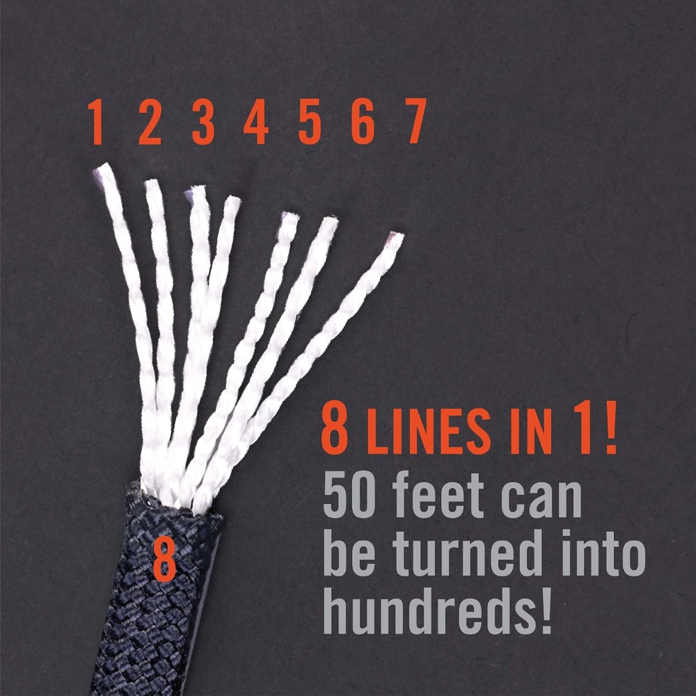 550 Paracord 100 Feet 7-Strand - đánh giá và giá Paracord 550 Feet