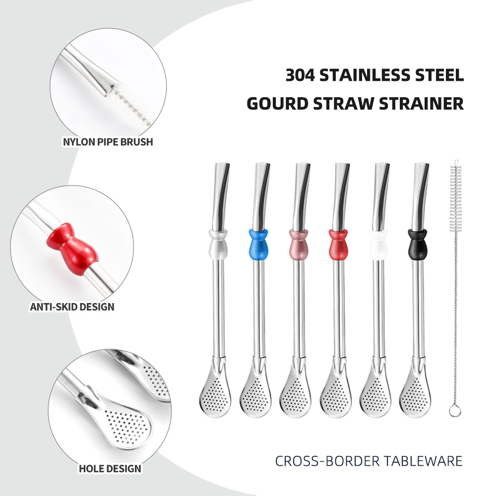 Hot Sale Reusable Straw Spoon  - đánh giá và giá Water Filter Straw