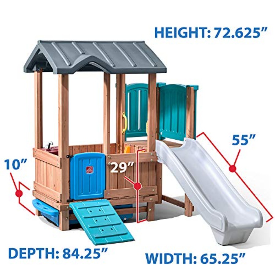 Woodland Adventure Playhouse & - đánh giá và giá Outdoor Adventure For Kids