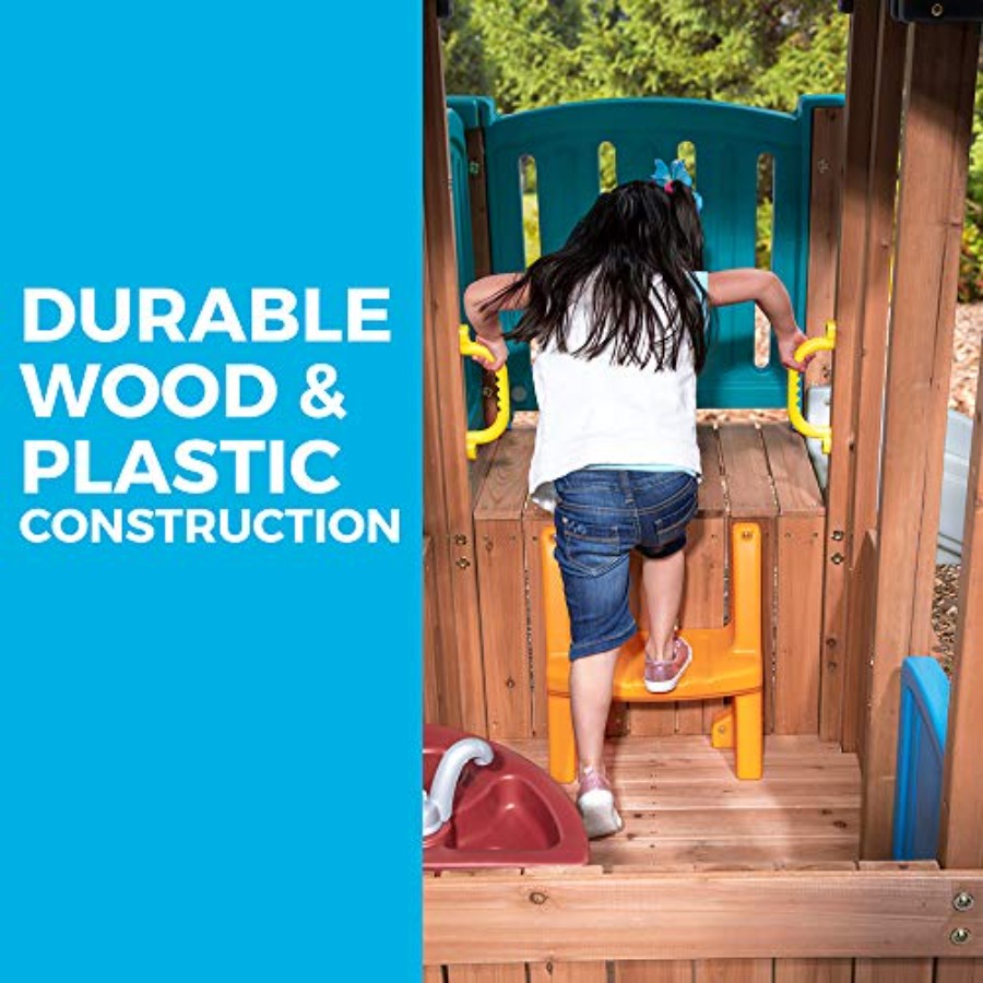 Woodland Adventure Playhouse & - đánh giá và giá Outdoor Adventure For Kids