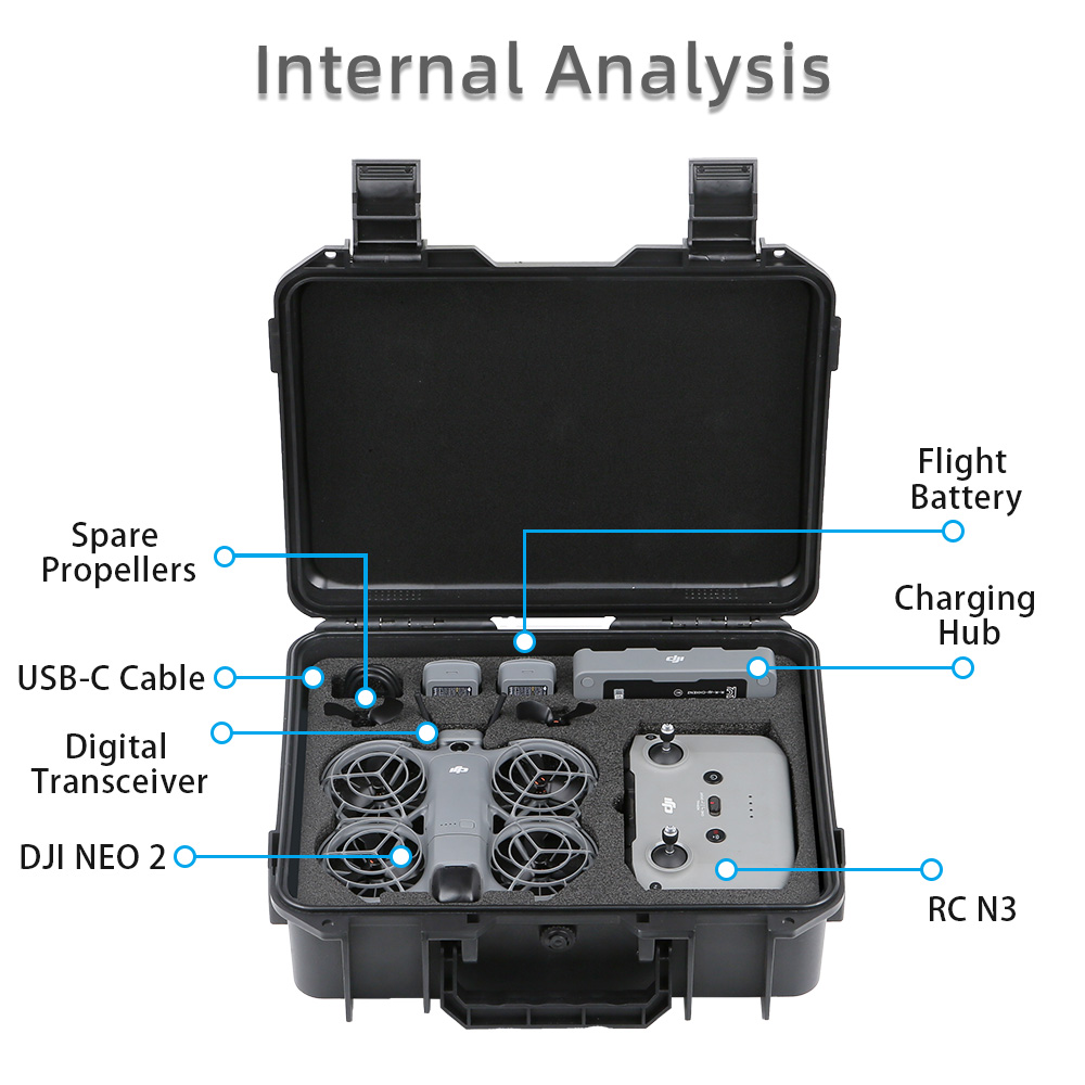For DJI NEO 2 Case Bag Explosi - đánh giá và giá Outdoor Adventure Box