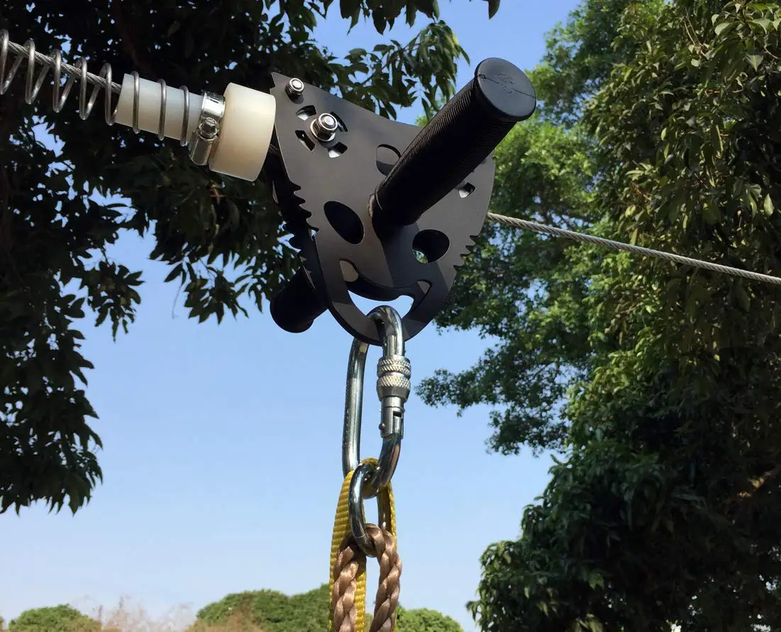 Upgraded 120ft Zip Line Kit fo - đánh giá và giá Outdoor Adventure For Kids