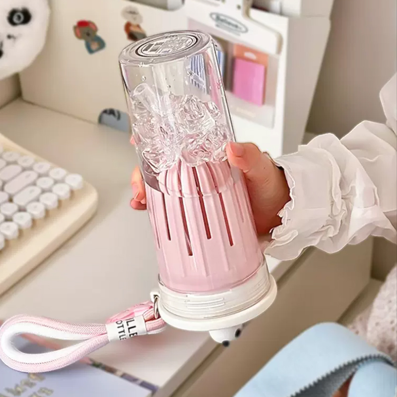 650ml Kawaii Water Bottle With - đánh giá và giá Water Filter Straw