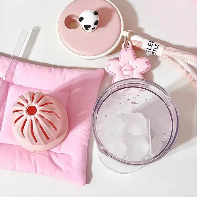 650ml Kawaii Water Bottle With - đánh giá và giá Water Filter Straw