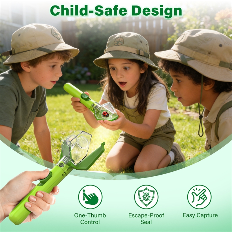 Kids Bug Catcher With 6X Magni - đánh giá và giá Outdoor Adventure Kit For Boys
